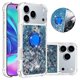 thumbnail image 1 of Compatible For iPhone 17 Pro Max TPU Case with Kickstand Quicksand Shockproof Cover, 1 of 5