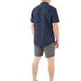 thumbnail image 5 of Visive Mens Big And Tall Short Sleeve Button Shirt, Printed Lobster Shirts, 5 of 11