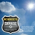 thumbnail image 5 of Ronnie's Garage I Can Fix Everything But Stupid (2 Pack) 4 inch X 4 inch Shield Shaped Heavy Duty 3.2 mil Vinyl Decals To last, Gift for Dads and Uncles Classic Americana Crafted in the, 5 of 6