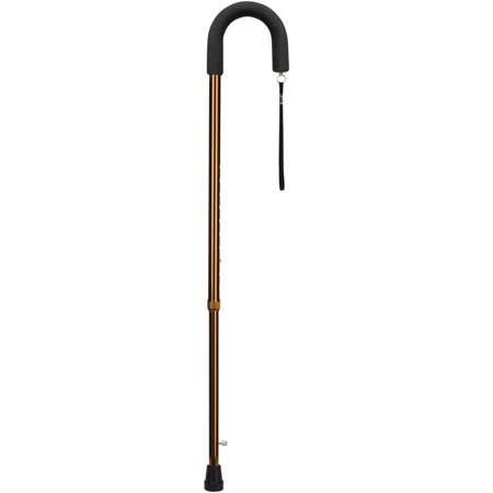 Single Point Cane Types DMI Single Point Ice Walking Cane with Foam Grip Handle for Men and ...