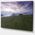 thumbnail image 2 of Mountain Plateau at Evening - Landscape Canvas Art Print, 2 of 4