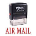 thumbnail image 2 of Printtoo Rubber Stamp Office Stationary AIR MAIL Self Inking Stamp-Red, 2 of 2