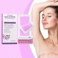 thumbnail image 2 of Facial and body hair removal wax strips gently cleanse, nourish, and smooth the skin for daily hair removal care., 2 of 4
