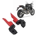 thumbnail image 1 of Clavijas de Pie Delanteras de Motocicleta KIMISS Pedal de Clavijas Cortas Antideslizantes Pedal de aleación de Aluminio Reemplazo de Pedal de Agarre Fuerte para Monster 696 795 ANGGREK Otros, 1 of 8