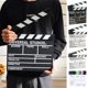 thumbnail image 2 of Seitruly Director Film Clapboard Escena de acción Clapper Board Película de madera Clap Slate Theatre Party Decoration Movie Clapper Board Accesorios para fotos negro L, 2 of 6