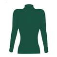 thumbnail image 3 of Bovemsi Sweaters for Women Cozy Women's High Necked Slim Long Sleeved Tight Fitting T Shirt Fall Sweaters, 3 of 4