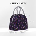 thumbnail image 2 of Balery Multi-colored Spiders Bolsa de Almuerzo para Mujeres, Caja de Almuerzo, Bolsa de Almuerzo Pequeña Impermeable, Tote de Almuerzo Reutilizable con Gran Capacidad, 2 of 6