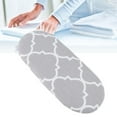 thumbnail image 6 of Tabletop Foldable Ironing Board Mini Ironing Board for Household Travel Dorm Fashion Grid, 6 of 8