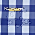 thumbnail image 3 of Digital Printing Gingham Tablecloth 60x102 inch for Oblong Tables - Water Resistant Checkered Table Cloth - Botanical Table Cover for Kitchen Patio Parties Picnics Dining Occasion, 3 of 6