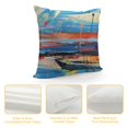 thumbnail image 4 of Autua Abstract Brush Strokes Graphic Decorative Pillow Cover for Home Couch Living Room Bed Sofa - Aesthetic Decor 1PC 20x20in, 4 of 5