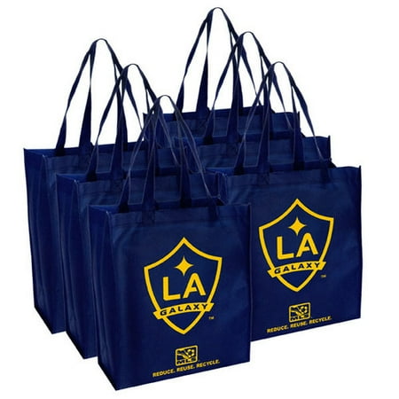 Los Angeles Galaxy Reusable Bag 6 Pack