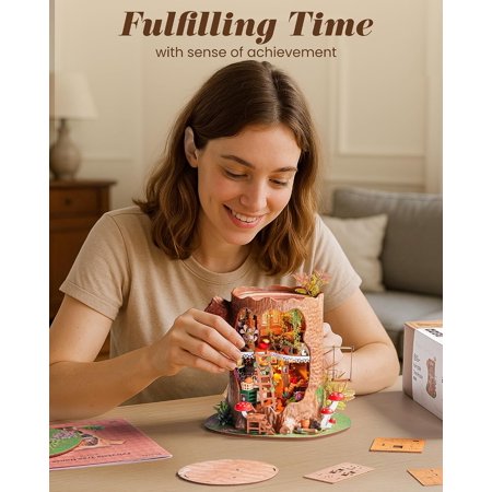 ROBOTIME　Fairytale Tree House【DG179】Rolife　DIYミニチュアハウス（組立キット）（英語版製品）