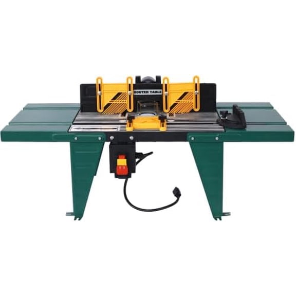 Electric Benchtop Router Table Wood Working Craftsman Tool,Green, YYUE-240120-12$$Tools & Hardware Other
