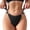 Black, variant on Womens Multicolored Cotton Crotch Hollow Heart Button Comfortable Underwear For Women