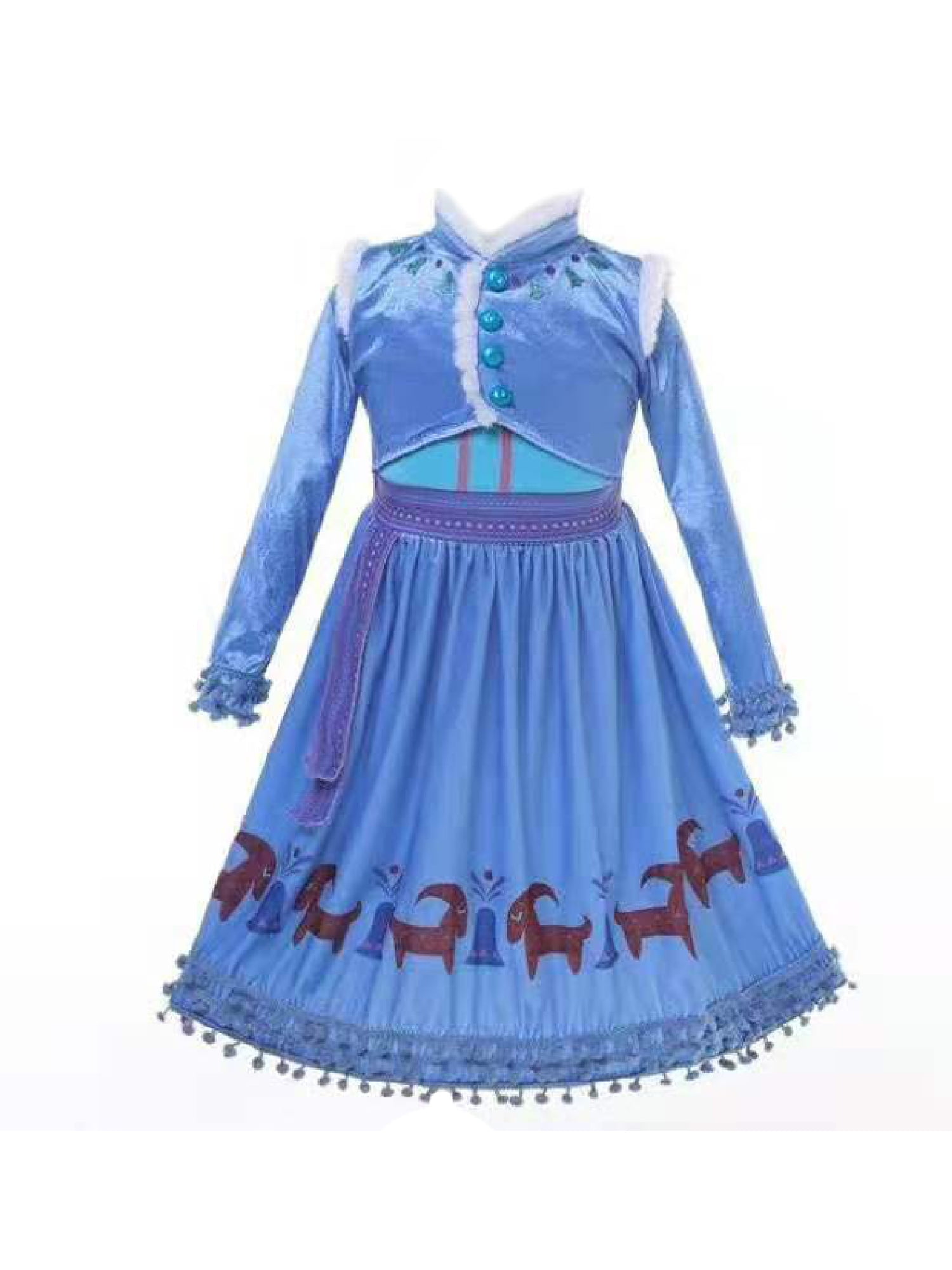 anna frozen blue dress