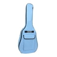 thumbnail image 4 of Bolsa para guitarra, bolsa para concierto, asa de transporte de viaje, cubierta antipolvo para guitarra eléctrica a prueba de polvo, correas dobles , azul Baoblaze Estuche para bajo eléctrico, 4 of 8