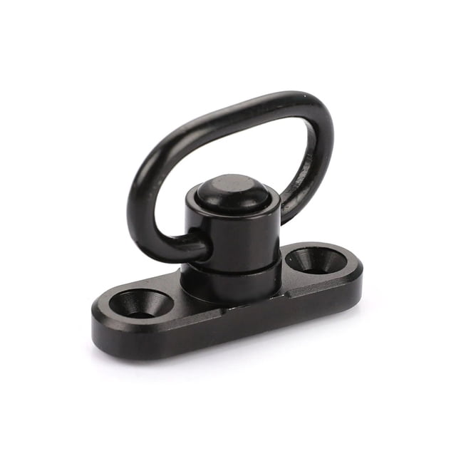 Greeniant Eslinga de práctica de entrenamiento de tiro, montaje de perno giratorio, adaptador de montaje en riel de aleación de aluminio carpas Largo