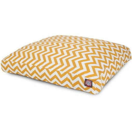 Majestic Pet Chevron Large Rectangle Outdoor Indoor Pet Bed Removable Cover