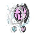 thumbnail image 1 of wonima44 [2+2 Pack Bling Case for Samsung Galaxy Watch 6 Screen Protector 40mm, Tempered Glass Glitter Diamond Bumper Face Cover for Galaxy Watch 6/5/4 Accessories 40mm Galaxy Watch Case for Women, 1 of 1