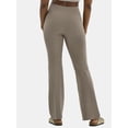 thumbnail image 3 of Avia Women's Ribbed SoftSculpt Flare Active Leggings with UPF 50, 31.5" Inseam, Sizes XS-XXXL, 3 of 5