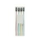 thumbnail image 2 of Cepillo de dientes para adultos Cabeza pequeña Cerdas suaves para dientes sensibles | Pack Familiar de 4 | Multicolor ecológico | Set de cuidado bucal para adultos | Limpieza suave | Paquete a, 2 of 8