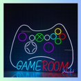 thumbnail image 3 of Shinelab Game Room Neon Sign, Game Controller Wall Art Light, Gamepad Gaming Room Wall Decor 0644, 3 of 4