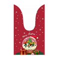 thumbnail image 1 of 50Pcs Christmas Candy Bag Rabbit Ears Santa Snowman Elk Glass Ball Food Grade EVA Chocolate Cookie Treat Snack Goody Bag Party Favor Pack Kit Qinghai, 1 of 5