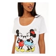 thumbnail image 3 of AWAKE Womens White Graphic Short Sleeve Scoop Neck T-Shirt Size: L, 3 of 4