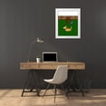 thumbnail image 3 of Edwins, Hugo 12x14 White Modern Wood Framed Museum Art Print Titled - Another Doggy Dog Day I, 3 of 4