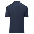 thumbnail image 2 of SPEEDRUN Men's Workout Shirt Polo Shirts Short Sleeve Classic Solid Color for Casual and Business Wear, 2 of 6