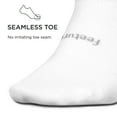 thumbnail image 4 of Feetures High Performance Ultra Light Ankle Sock - No Show Socks for Women & Men with Heel Tab - White, S - (3 Pair), 4 of 6