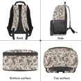 thumbnail image 5 of KUIFORTI Duck Camo Kids Backpack 16 Inch Polyester Boys School Bag with Front Pockets Adjustable Straps Suitable for Elementary Primary Middle Back to School Supplies, 5 of 7