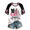 thumbnail image 5 of Jamsmile Women T-Shirts Cancer Awareness Month Print Tee Shirts Soft Short Sleeve Crew Neck Tunic Graphic Tshirts, 5 of 5