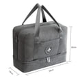 thumbnail image 2 of Bolsa De Gimnasia De Gran Capacidad, Playa, Viaje, Forro Doble, Almacenamiento De Calzado Independiente Seco Y Húmedo GYM mochila, bolso, gym, 2 of 7