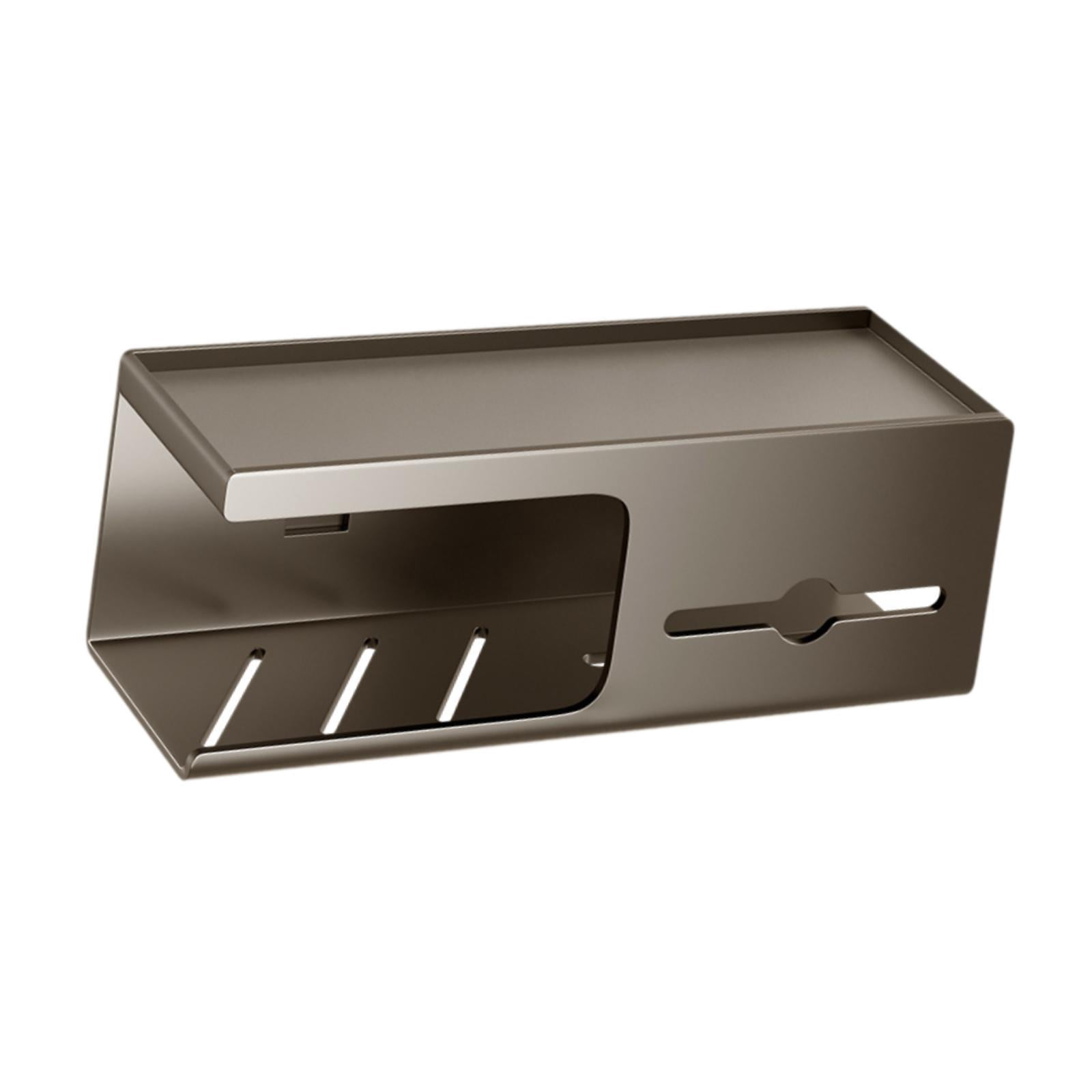 Fiocias Toilet Paper Holder Stand Flushable Stand Washstand Bathroom Roll Shelf for Home