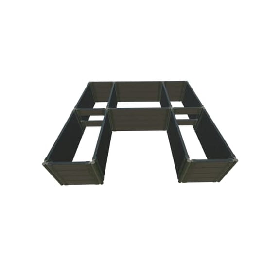WEATHERED 2" Tool Free : U-Shaped Walk In - 4 LVL (FT BRAGG)