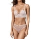 thumbnail image 1 of Gibobby Lencería mujer erótica Lencería de Mujer de Encaje Sexy Mesh de Dormir Boudoir Outfits Lingerie Plus Size Body Lencería Conjunto De Lencería Sexy(Blanco, 70B), 1 of 4