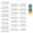 Clear, variant on 25 Pack Multicolor Plastic Hanging File Folder Tabs with Blank White Inserts for Office Filing