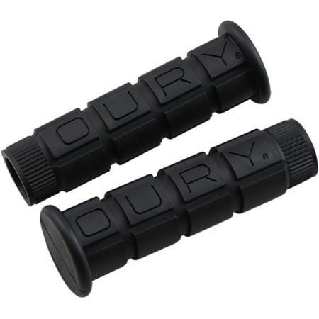 ATV Handlebar Grips For Thumb Throttle - 7/8 Inch Black Grips, 90-Day Warranty
