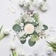 thumbnail image 5 of Guirnalda de Hortensias para Velas | Corona Floral Artificial de Plástico para Velas Cilíndricas y En Lata | Decoración de Mesa En Blanco, Rosa y Azul | Centro de Mesa para Fiestas | Decoración para, 5 of 6