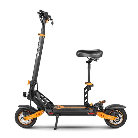 KUKIRIN G2 Max Adult Electric Scooter with Seat, 49 Miles Long Range 1000W Peak Motor, Up To 34MPH Top Speed, 10" Off-Road Tires Dual Brakes & Suspension System Foldable Commuting E-Scooter