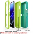 thumbnail image 5 of NIFFPD Moto G Stylus 5G 2022 Case Heavy Duty Hard PC Soft TPU Phone Cover for Motorola Moto G Stylus 5G 2022 Green&Yellow, 5 of 6