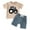 Navy NGS1 toddler boy outfit, variant on KEXE Baby Boy Outfit Boys Size 7 Clothes Baby Boy Clothes Toddler Summer Outfit Short Sleeve T-Shirt Tee Tops Joggers Casual Shorts Clothing Set