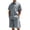 Light Gray, variant on Uwinwear Men's Summer Outdoor Two-Piece Sets Lightweight Short Sleeve Button-Up Shirt and Side Zip Cargo Shorts Set Casual 2 Piece Casual Outfit,Light Gray,S
