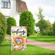 thumbnail image 1 of Hogar y cocina, Decoración del hogar, Letrero de Pascua para jardín de 30 x 45 cm, Letrero de primavera para jardín exterior, Decoraciones de Pascua personalizadas, Decoración de Pascua de doble cara,, 1 of 6