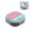 Pink-Single layer 3 grid, variant on Multi Layer Storage Lunch Box Office and School Ready Multiple Layer Lunch Holders with Leak Prevention