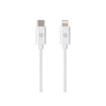 thumbnail image 1 of MP Select Series Apple MFi Certified Lightning to USB Type-C Rapid Charge & Sync Cable_ 6ft White, 1 of 3