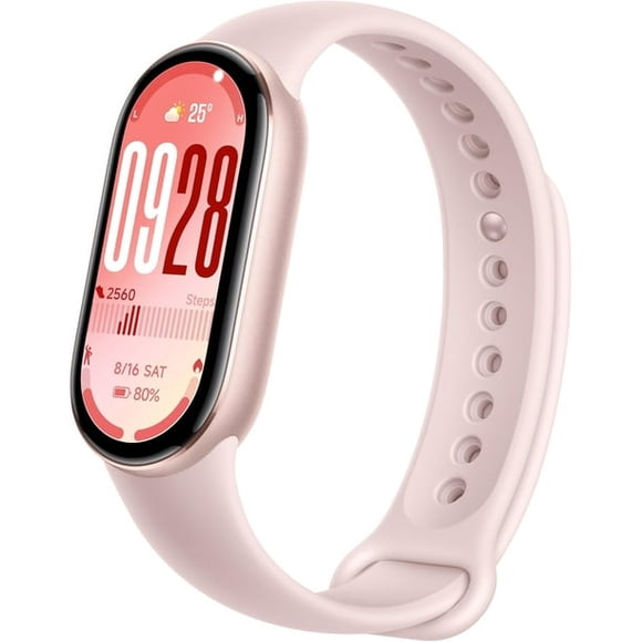 Xiaomi Smart Band 10, reloj inteligente, monitor de fitness, pantalla AMOLED de 1,72 pulgadas, batería de 21 días, resistencia al agua 5 ATM, SPO₂ y medición de frecuencia cardíaca, Color Rosa