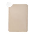 thumbnail image 1 of Espejo de maquillaje conveniente de 1 pieza Unique Bargains para viajes de negocios Beige Acero inoxidable, 1 of 5