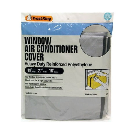 

Frost King Frost King AC2H Window Air Conditioner Outside Cover 18 x 27 x 16 Silver